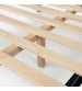 Toffee Bed with Natural Timber Look Finish